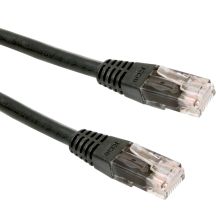 GEMBIRD PP12-3M/BK UTP-Kabel (3 m; UTP; schwarz)