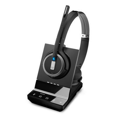 6. EPOS IMPACT SDW 5065 – Kabelloses Headset mit Kopfbügel für Büro/Callcenter (EU/UK/AUS), Schwarz