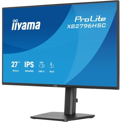 20. iiyama ProLite XB2796HSC-B1 Computermonitor 68,6 cm (27") 1920 x 1080 px Full HD LED Schwarz