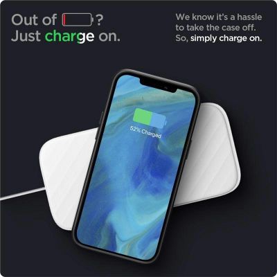 14. Spigen Liquid Air Hülle für iPhone 12 / iPhone 12 Pro – Mattschwarz
