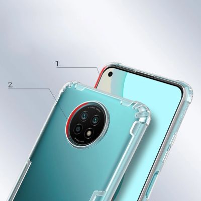 9. Nillkin Nature Gel-Schutzhülle, ultradünn, für Xiaomi Redmi Note 9T 5G, transparent