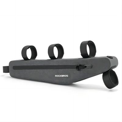 Rockbros AS-052 Wasserdichte Fahrradrahmentasche - Grau