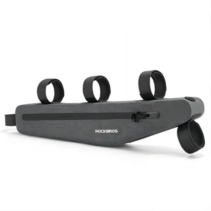 Rockbros AS-052 Wasserdichte Fahrradrahmentasche - Grau