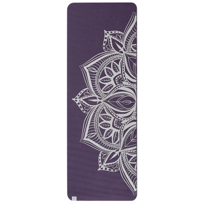 10. Gaiam Aubergine Medallion Yogamatte 6 mm 63844