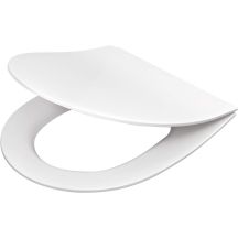 Schmaler WC-Sitz mit Absenkautomatik
