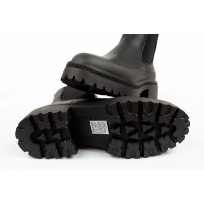 8. GAP Damenschuhe Louise, schwarze Stiefeletten, modische Slipper
