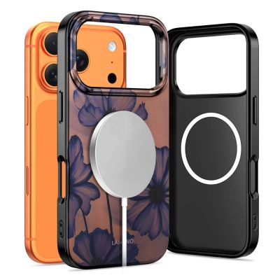 2. Tech-Protect Lamano MagSafe Hülle für iPhone 17 Pro - braun-lila