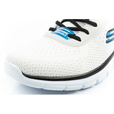 6. Skechers Herren-Sportschuhe Track-Ripkent, bequem, leicht, modisch, ecru