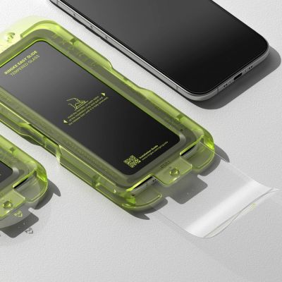 4. Ringke Easy Slide 2er-Pack Panzerglas für iPhone 17 Air - Schwarz