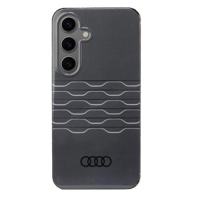 Audi IML Geometrisches Muster Case S24 S921 schwarz/schwarz Hardcase AU-IMLS24-A6/D3-BK