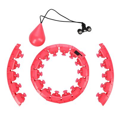 9. FH01 ROTER HULA-HÜPFBALL MIT GEWICHT