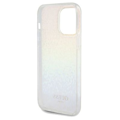 7. Guess IML Faceted Mirror Disco Iridescent Hülle für iPhone 13 Pro / 13 – mehrfarbig