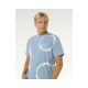 5. Herren RIP CURL Pacific Rinse Fin Tee Blau
