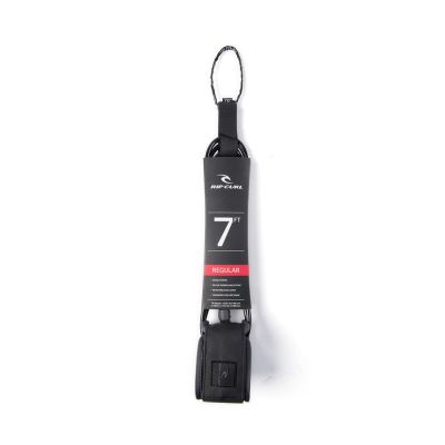 Leinen RIP CURL 7'0 Reg Leash Surf Grip schwarz