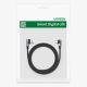 5. Ugreen 90° abgewinkeltes Kabel USB C - USB 2.0 480Mbps 3A 3m schwarz (US176)