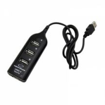 Hub Esperanza EA116 (4x USB 2.0; schwarz)