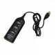 Hub Esperanza EA116 (4x USB 2.0; schwarz)