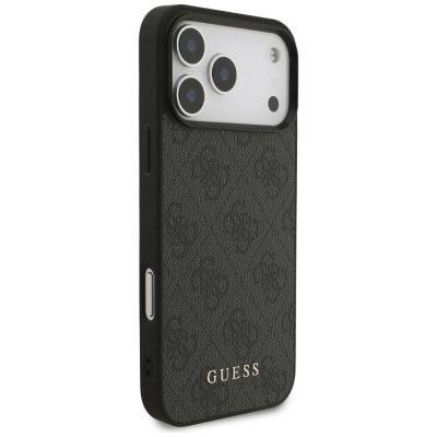 4. Guess 4G Classic Hülle für iPhone 17 Pro Max / 18 Pro Max – Schwarz