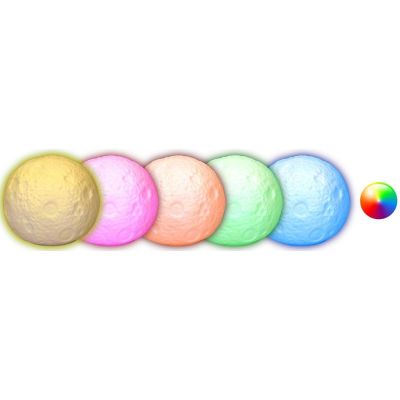 11. Dekorative Mondlampe, Durchmesser 11,5 cm, RGB