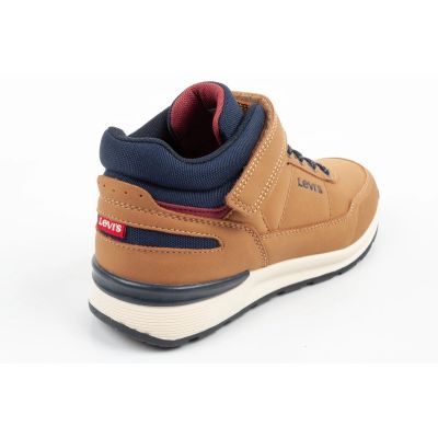4. Levi's Sierra Kinder-Sportschuhe, braun, mit hohem Schaft und Klettverschluss