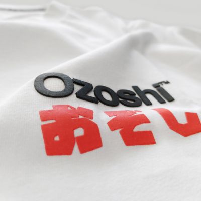 2. Ozoshi Isao M weißes T-Shirt Tsh O20TS005