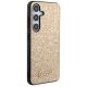 4. Guess Glitter Script Hülle für Samsung Galaxy S24 – Gold