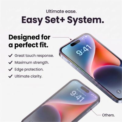 5. Tech-Protect Easy Set+ 2er-Pack Schutzglas für Display und Linse für iPhone 18 Pro