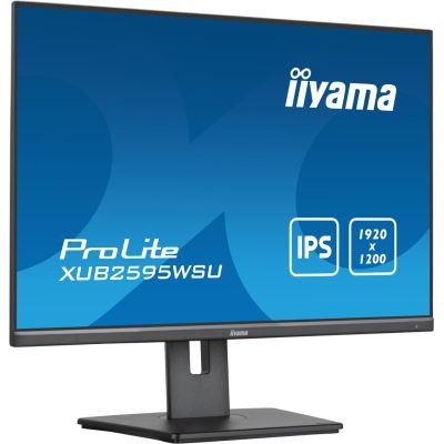 4. iiyama ProLite XUB2595WSU-B5 Computermonitor 63,5 cm (25") 1920 x 1200 px WUXGA LED Schwarz