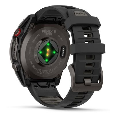 11. Garmin fenix 8 PRO 47mm AMOLED Saphirgrau Sportuhr