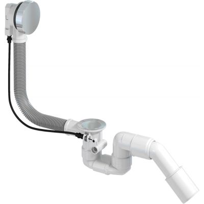 Badewannensiphon mit automatischem Stöpsel