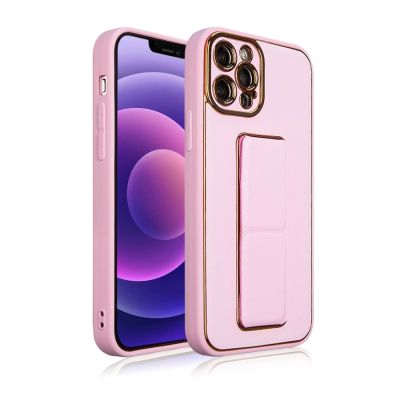 2. Neue Kickstand Case Hülle für iPhone 13 Pro Max mit Ständer Pink