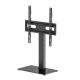 3. MACLEAN Universal-TV-Ständer, für TV-Schränke, max. 40 kg, max. VESA 400x400, Höhen- und Winkelverstellung MC-1240