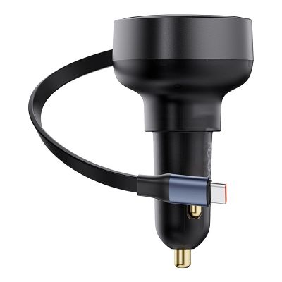 3. Baseus Enjoyment Pro USB-C (weiblich) / USB-C (männlich) 60W Autoladegerät - Schwarz