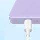 13. Baseus Magnetic Mini Inductive Powerbank 10000mAh 20W - Lila + USB-C - USB-C Kabel