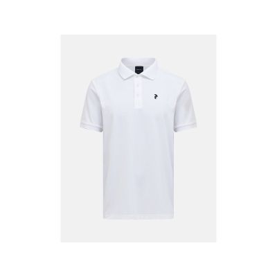 PEAK PERFORMANCE M Vespar Polo Herren-T-Shirt, weiß