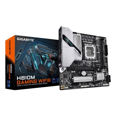 5. GIGABYTE H810M GAMING WIFI6 Mainboard Intel H810 LGA 1851 (Sockel V1) Micro-ATX