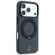 4. Mercedes Lederhülle mit Ringständer und MagSafe-Funktion für iPhone 18 Pro Max / 17 Pro Max – Dunkelgrau