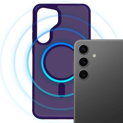 5. 3mk Smoke MagCase für Samsung Galaxy S25 – Lila