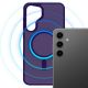 5. 3mk Smoke MagCase für Samsung Galaxy S25 – Lila