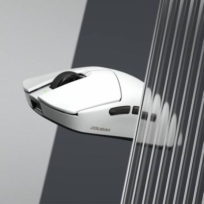 8. COUGAR CGR-NLNW-RP4 Gaming-Maus, beidhändig bedienbar, kabellos (RF) + USB Typ-C, optisch, 26.000 DPI