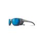 Julbo Camino M Sonnenbrille – Matt Dunkelgrau | Polarisiert 3 Flash Bleu