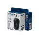8. GEMBIRD Kabellose Maus Dual-Modus (2,4 GHz + Bluetooth) 1600 DPI, 4 Tasten, Schwarz