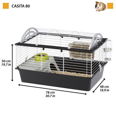 3. CASITA 80 (x1) - Käfig für Meerschweinchen und Kaninchen