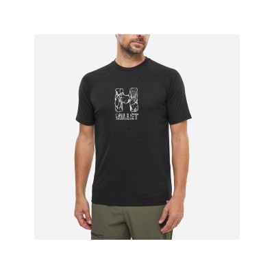 2. MILLET Cimaï Natural Ts Ss M schwarzes Herren-T-Shirt