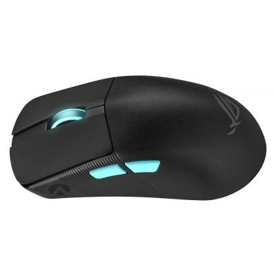 9. ASUS ROG Harpe Ace Aim Lab Edition Gaming-Maus, beidhändig, RF Wireless + Bluetooth + USB Typ-A, optisch, 36000 DPI