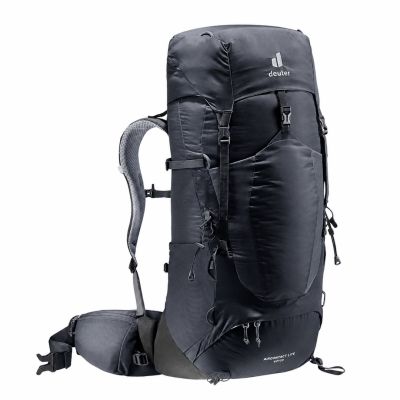 6. Deuter Aircontact Lite 40 + 10 Rucksack, schwarz/graphit