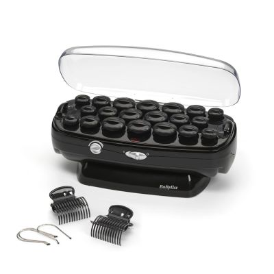 11. BaByliss Thermo-Keramik-Lockenwickler-Set, Schwarz, Edelstahl, 50 W, 2 m