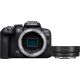 10. Canon EOS R10 + RF-S 18-45mm F4.5-6.3 IS STM spiegellose Kamera, 24,2 MP CMOS, 6000 x 4000 Pixel, Schwarz