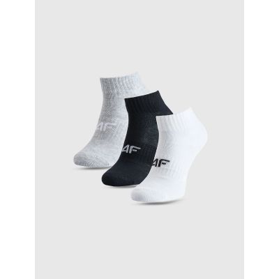 Lässige Jungen-Knöchelsocken (3er-Pack) 4F 4FJWMM00USOCM499-94S