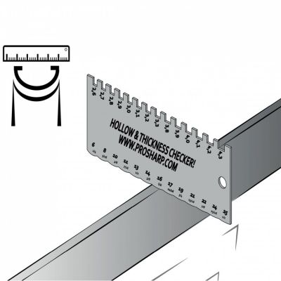 3. Prosharp Klingendicken- und Tiefenmesser